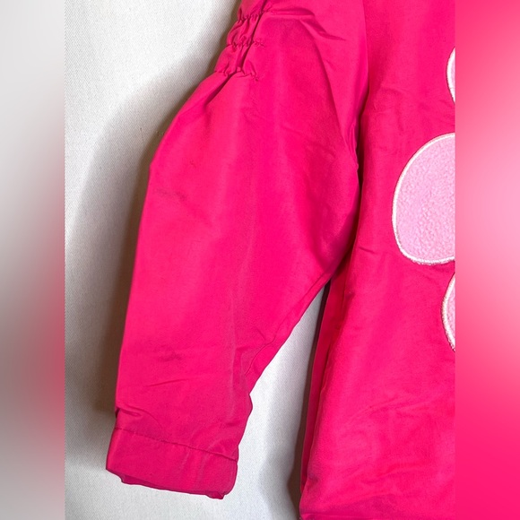 Pistachio Sweet Bright Pink With Flowers Jacket Size 2T - Picture 5 of 10